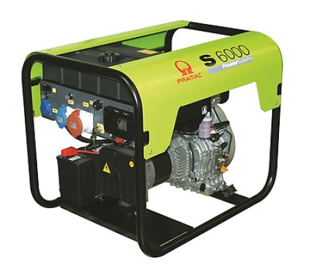 Pramac S6000 3-vaihde diesel generaattori PRA-S6000-3P
